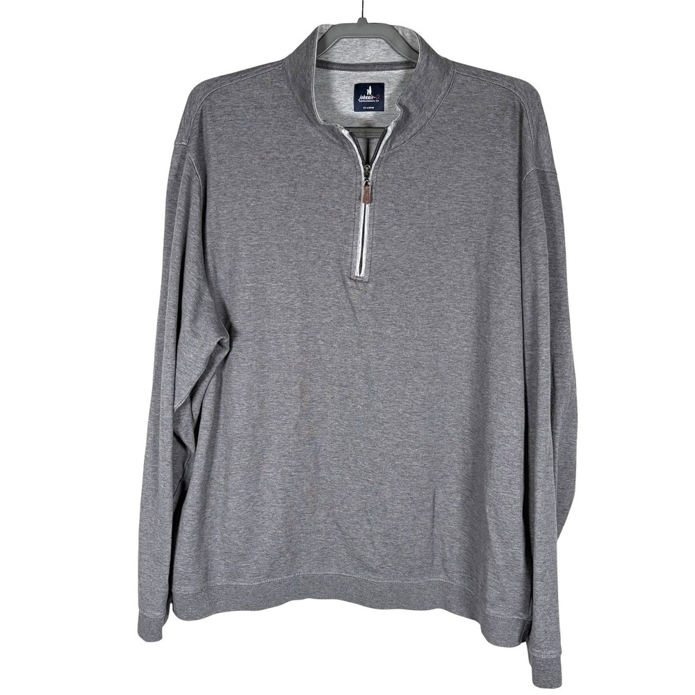 Johnnie-O Sully 1/4 Zip Pullover Mens XXL Long Sleeve Cotton Modal Casual Golf